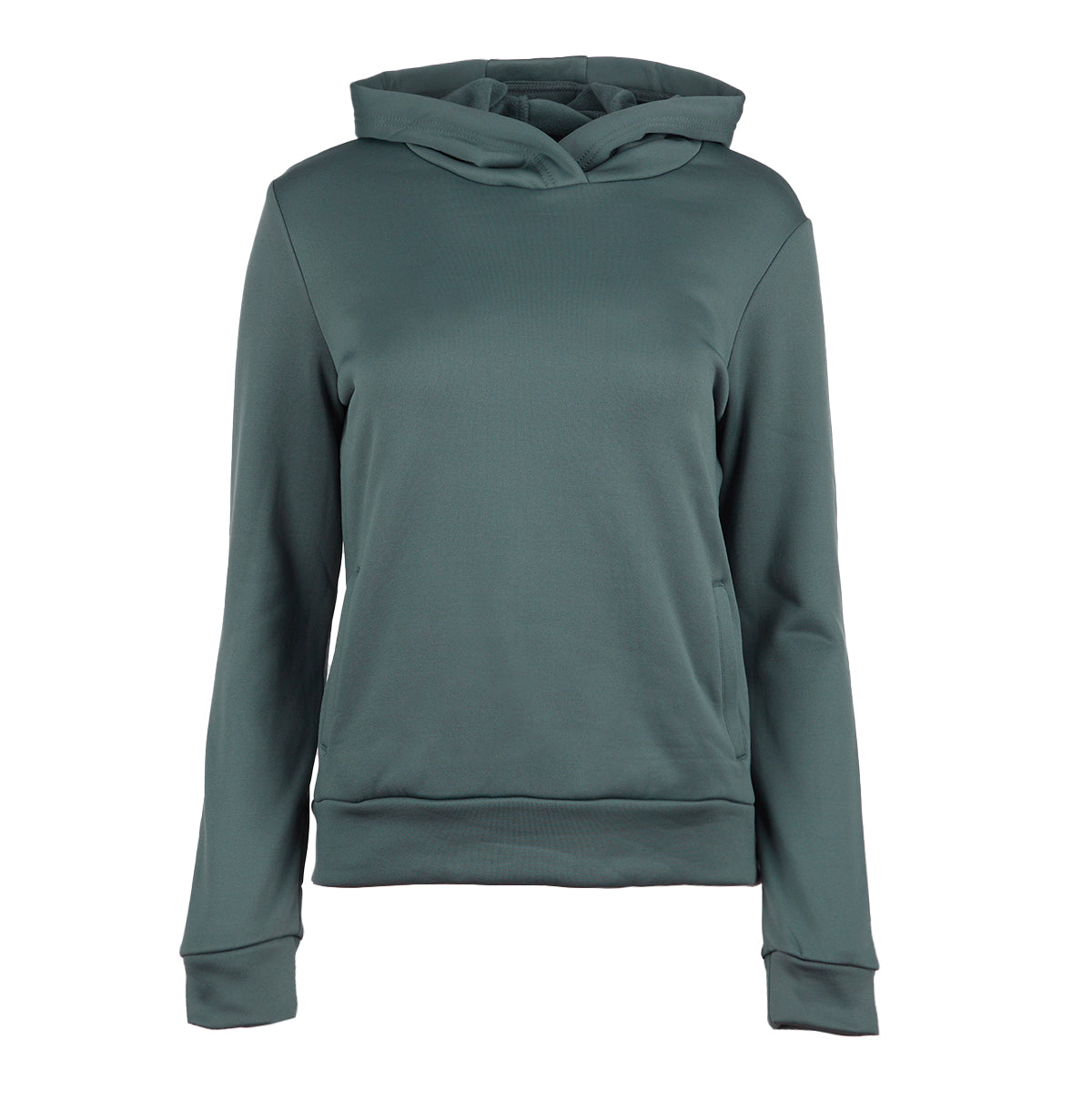 90 Degree By Reflex - Women's Brushed Crossover Cowl Hoodie - Iron