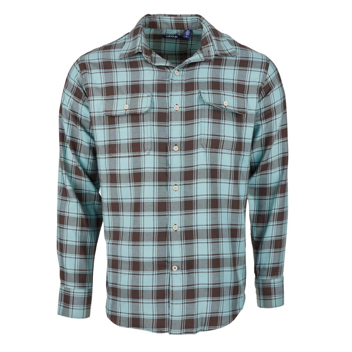 IZOD Men's Long Sleeve Mountain Twill Shirt – PROOZY