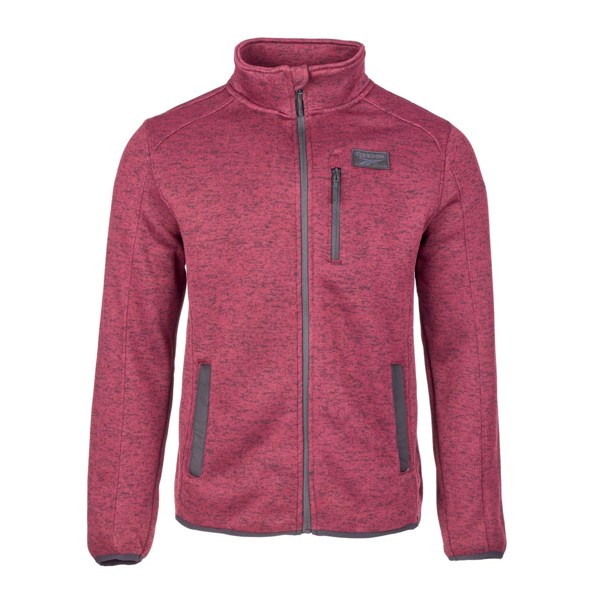 reebok jacket mens pink