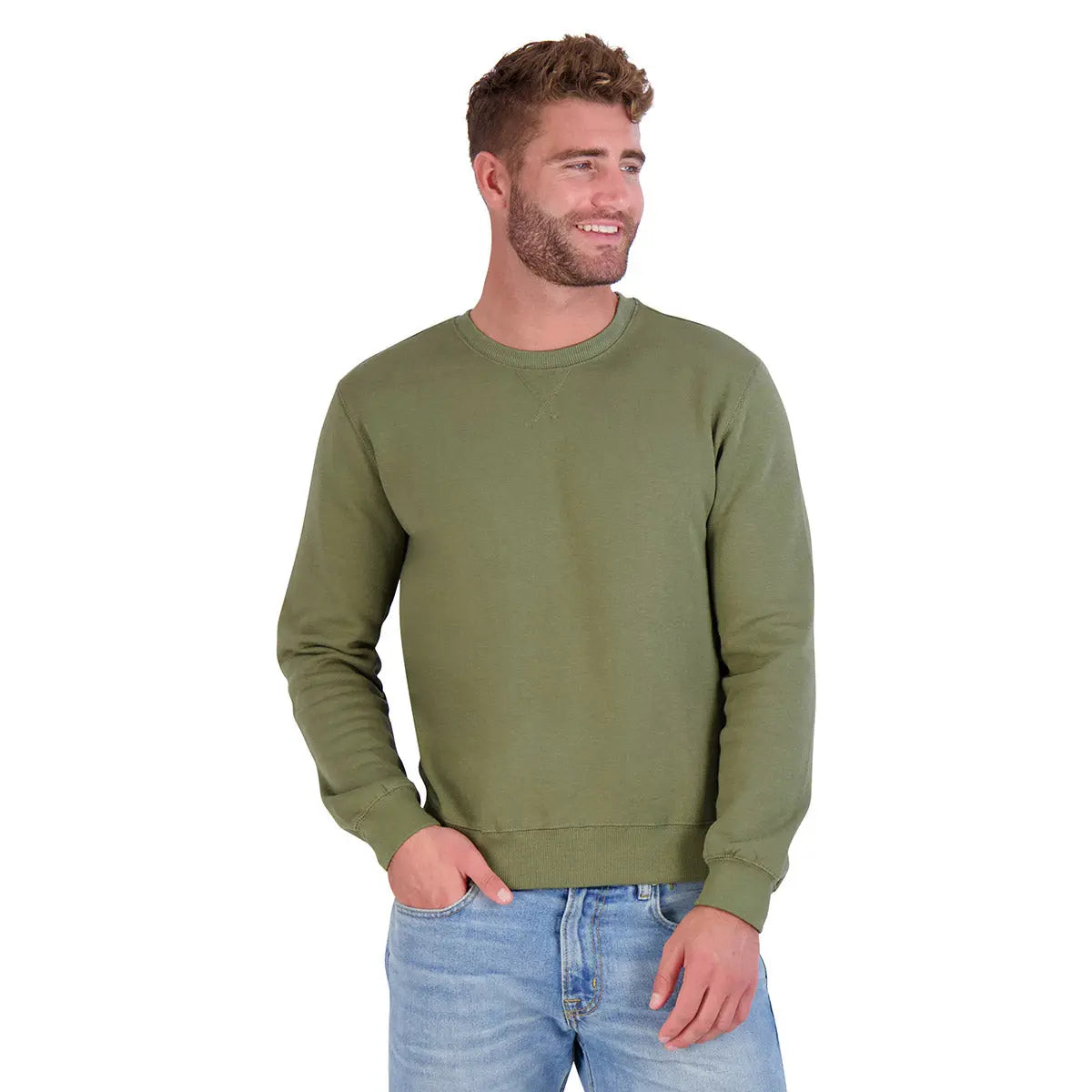 Eddie Bauer Men s Crew Neck Fleece Sweatshirt PROOZY