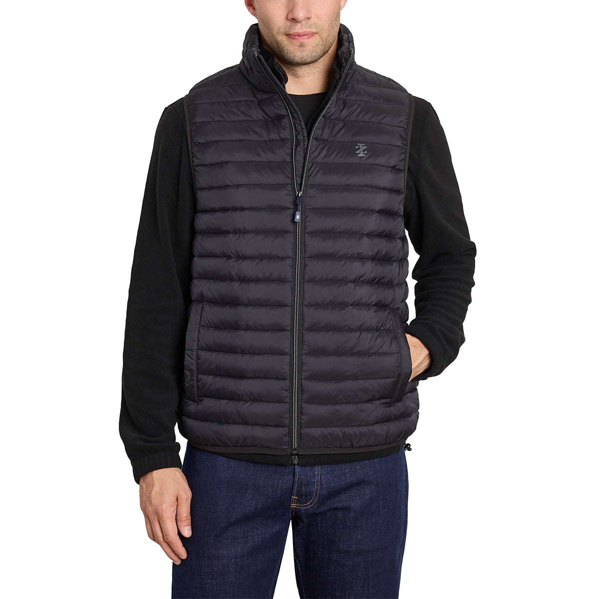 Men's izod puffer vest best sale