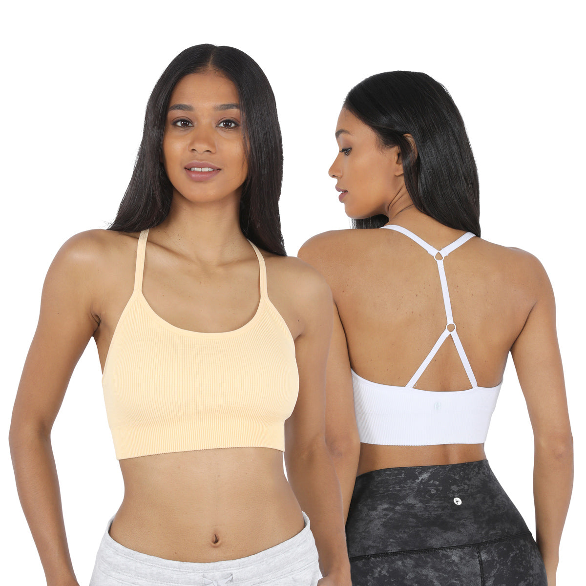Pack of 2 seamless ribbed bras - NEW IN - Woman 