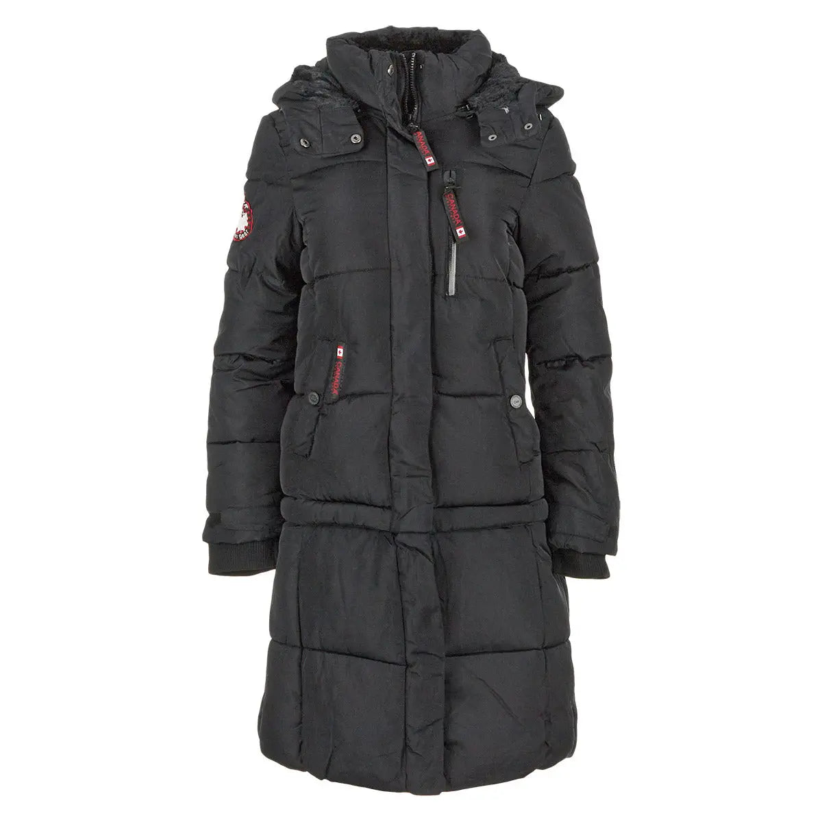 CANADA WEATHER GEAR Womens Long Cold Weather Parka Coat