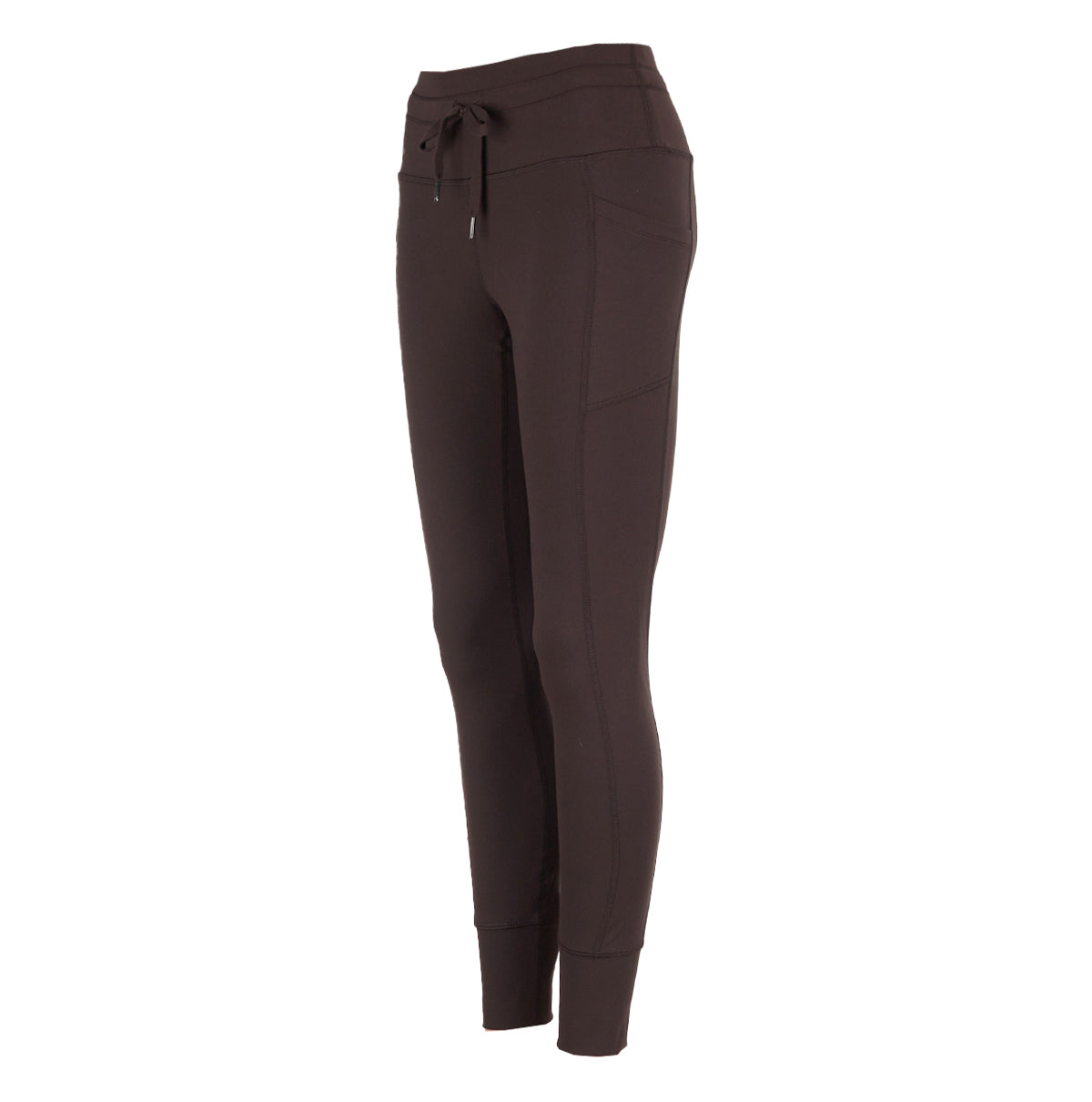 90 Degree By Reflex Womens Lightstreme Jogger Pants with Ribbed Details -  Frost Gray - X Large