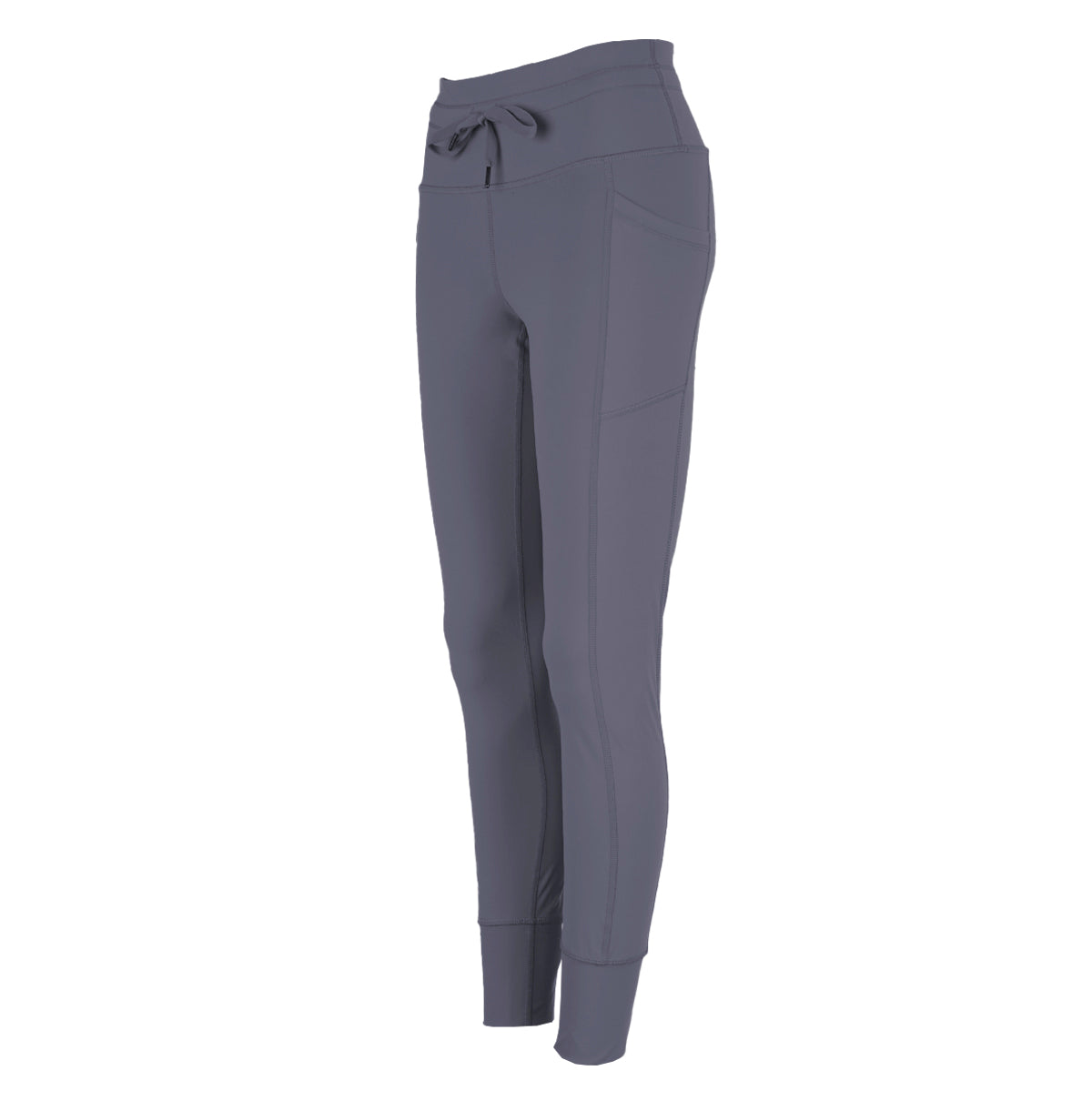 90 Degree By Reflex Carbon Interlink High Waist Cuffed Ankle Jogger -  Grisaille - X Small