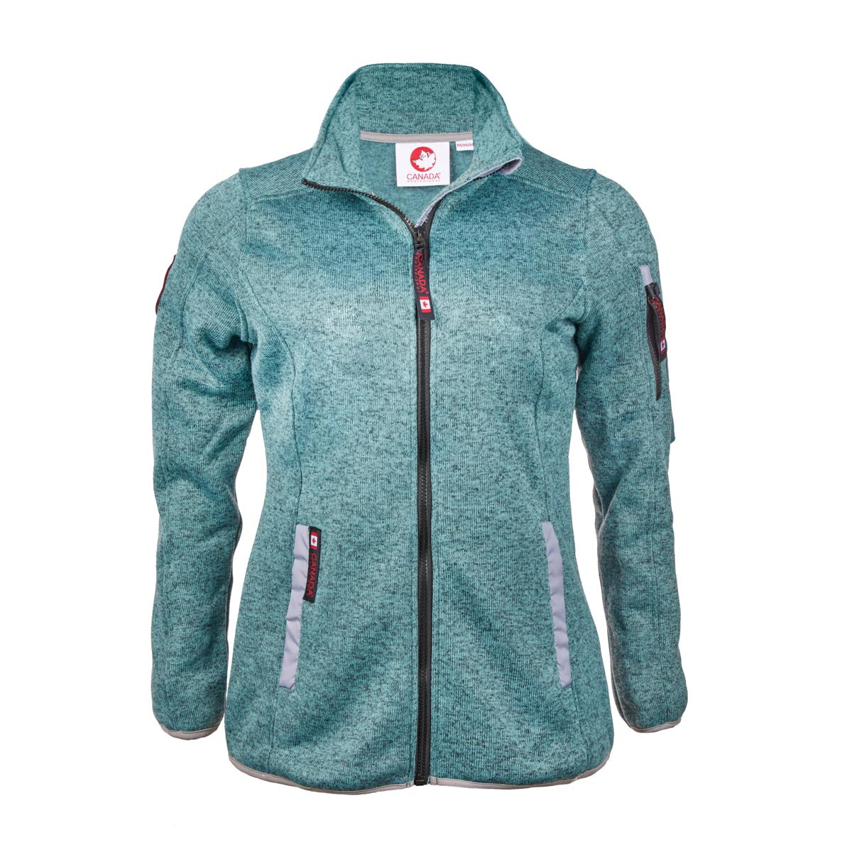 Canada Weather Gear Women\'s Climb – PROOZY Sweater Jacket Fleece