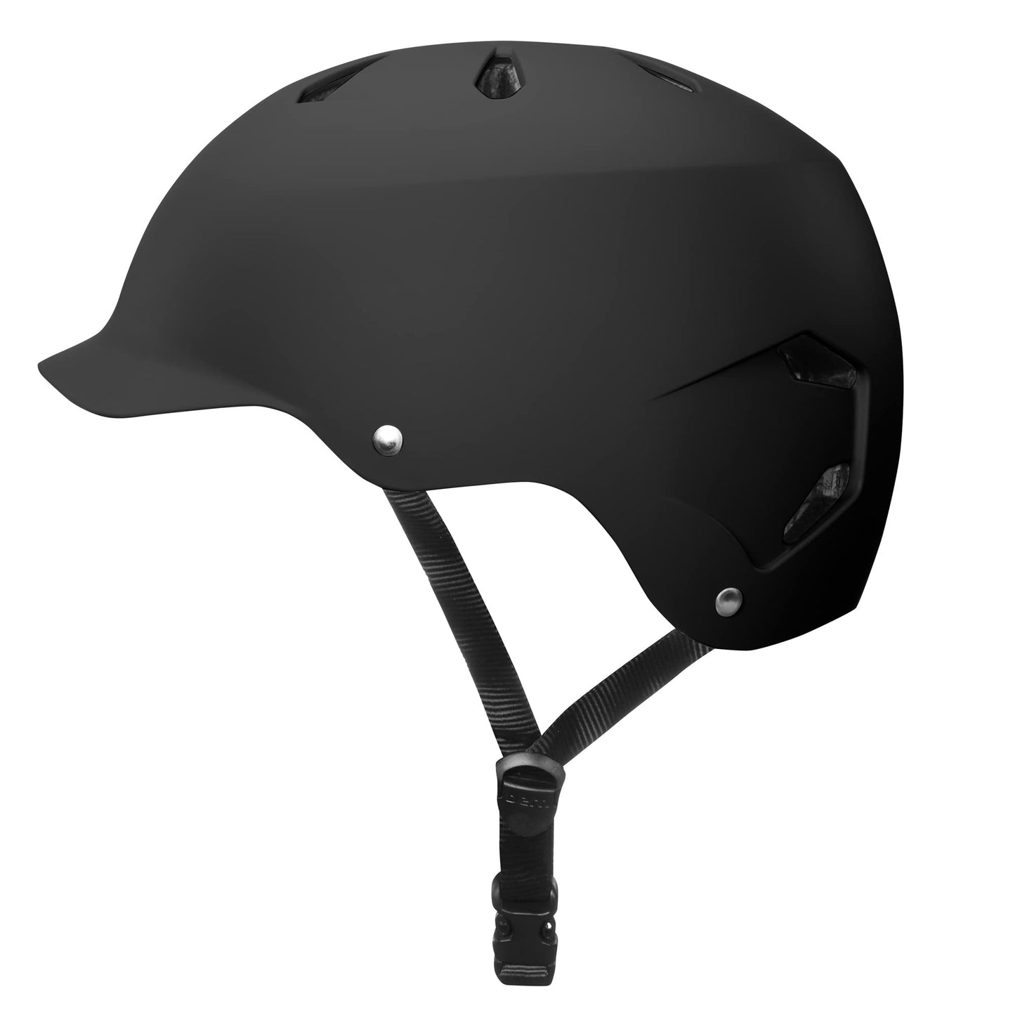 BERN, Summer Watts EPS Helmet, Matte Black, Medium by NR Outlet