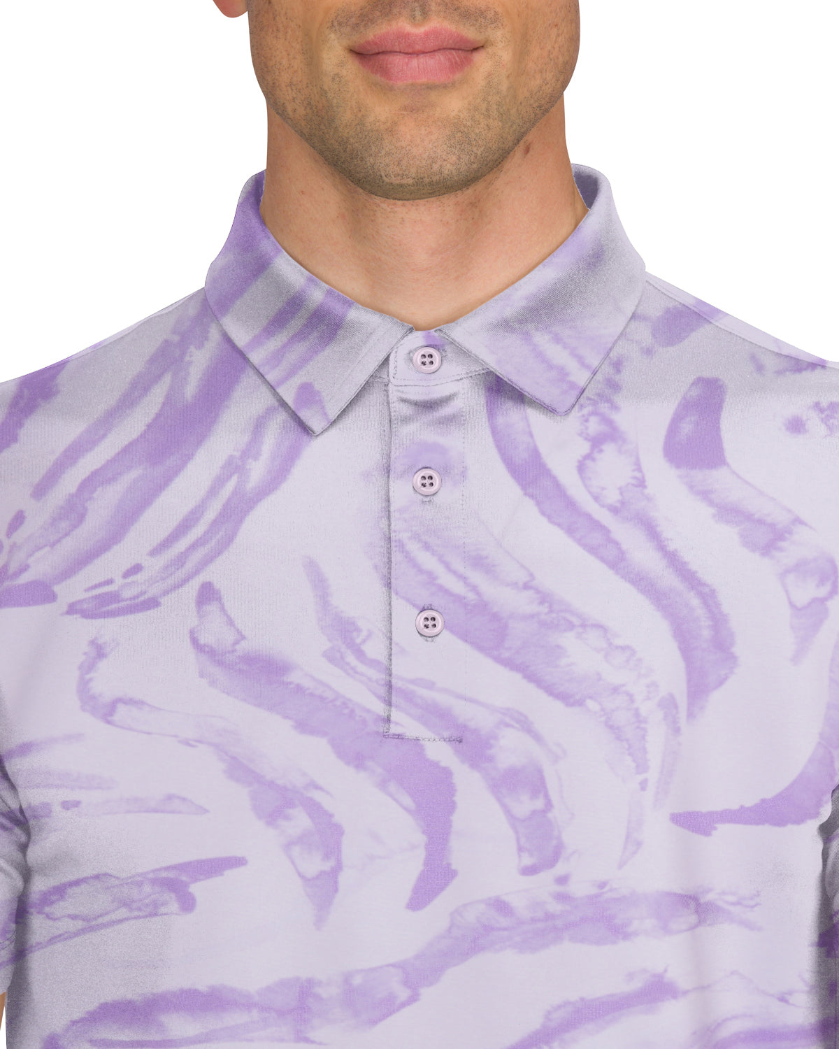 Three Sixty Six Men’s Print Golf Polos