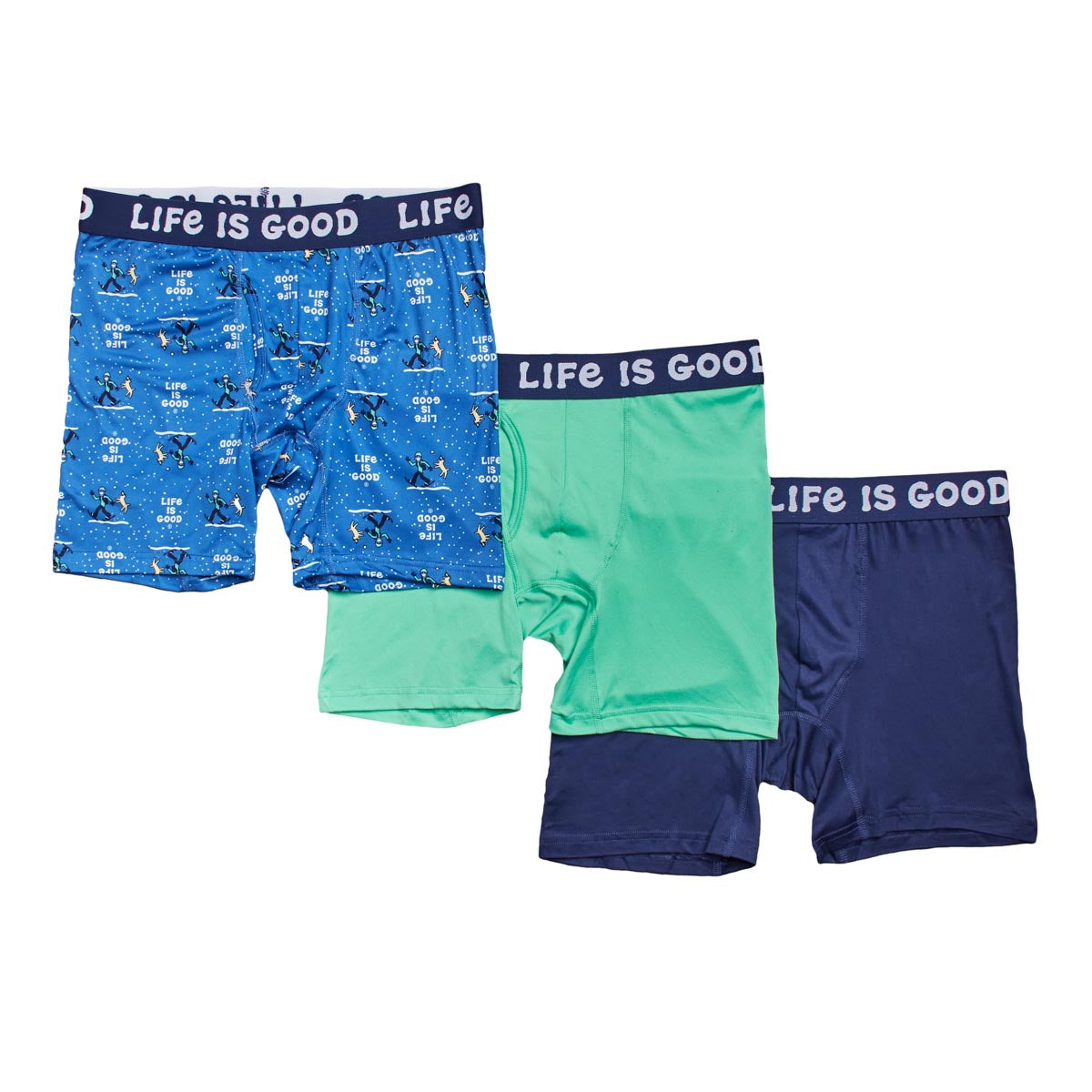 Life is Good Men's 3-Pack Super Soft Boxer Brief – PROOZY