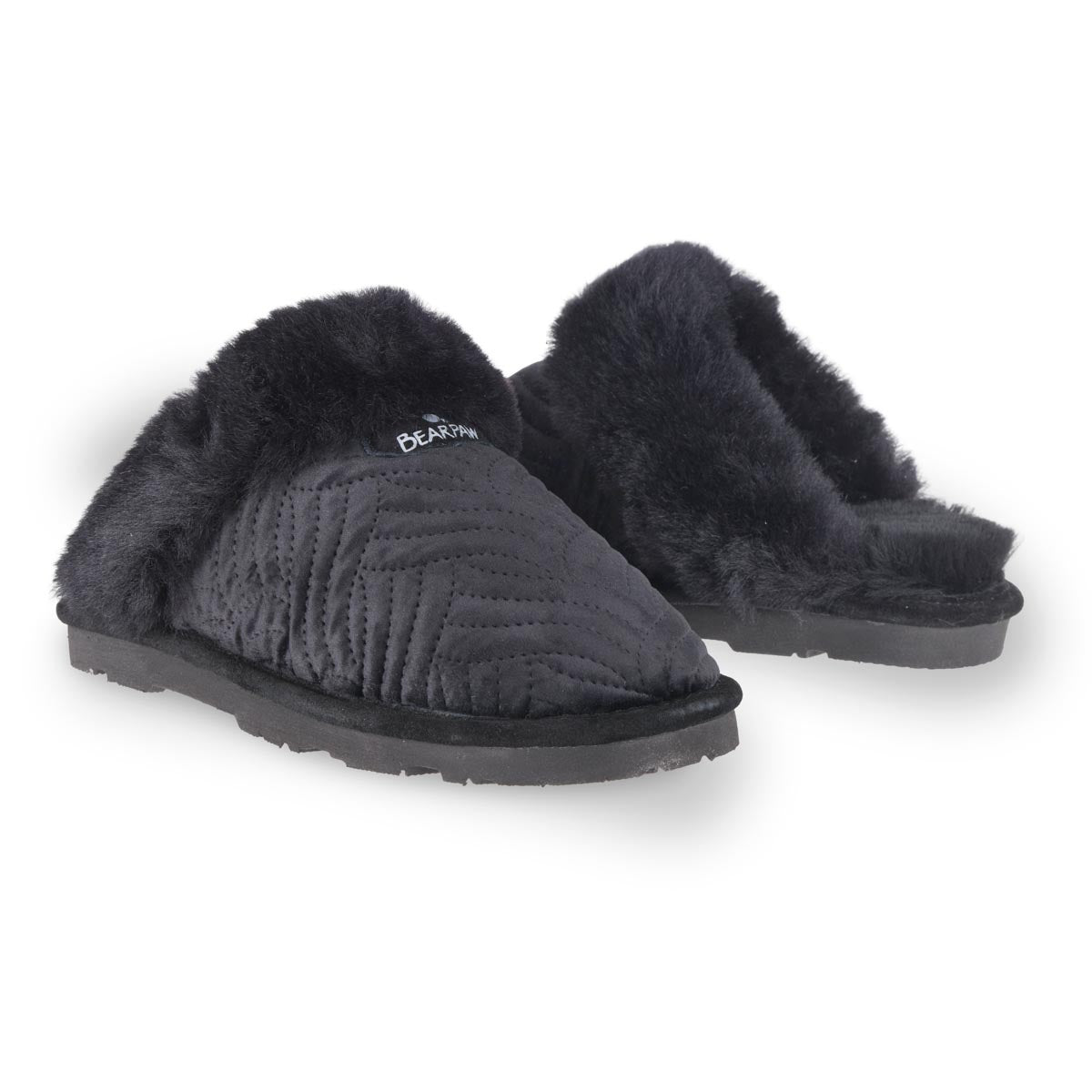 Bearpaw fur online slippers