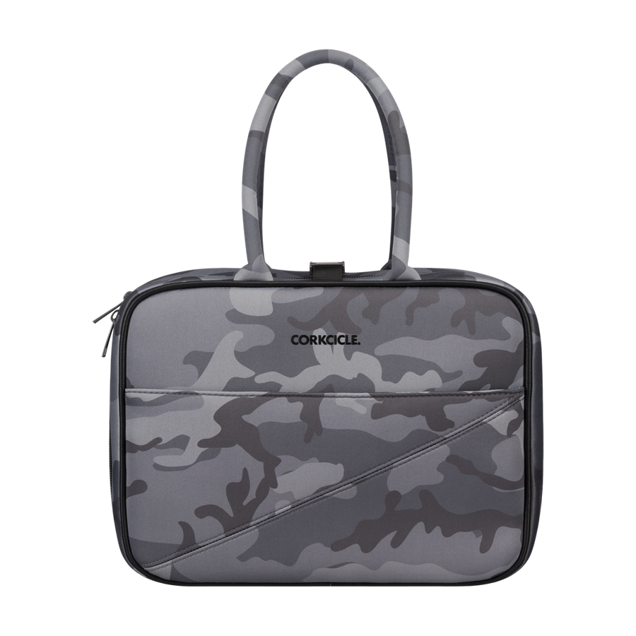 Grey Camo Neoprene-