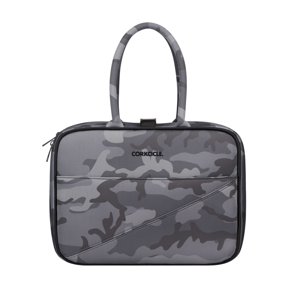 Grey Camo Neoprene-