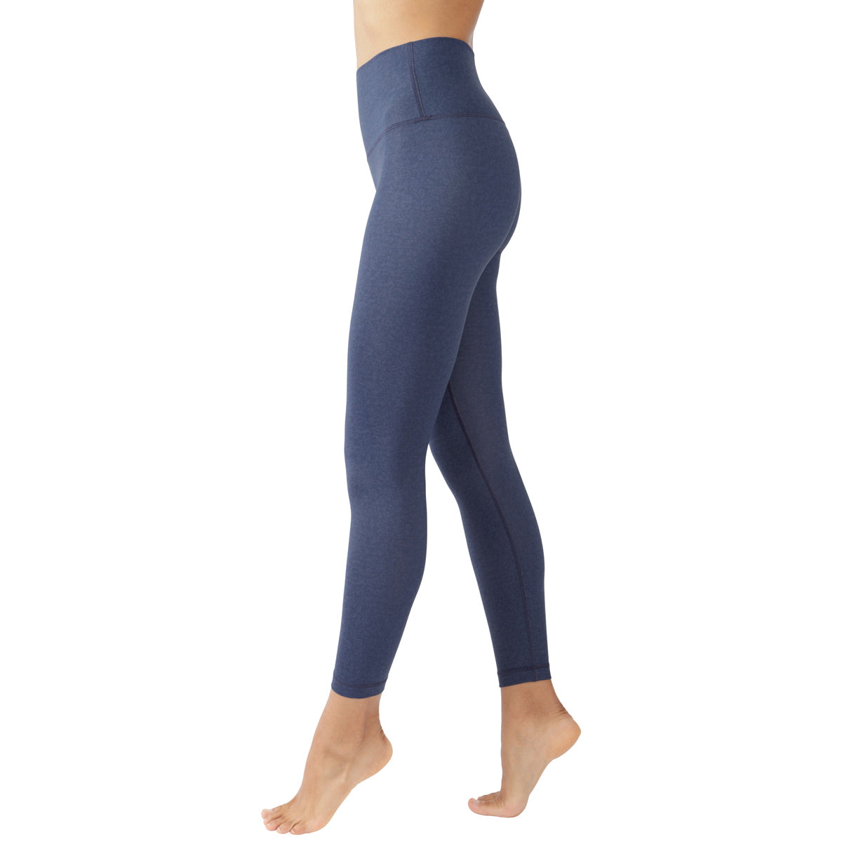 90 Degree By Reflex Nude Tech All Day Flared Leggings In Navy