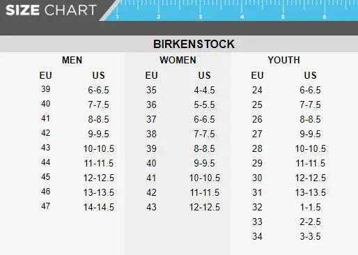 Size Chart-