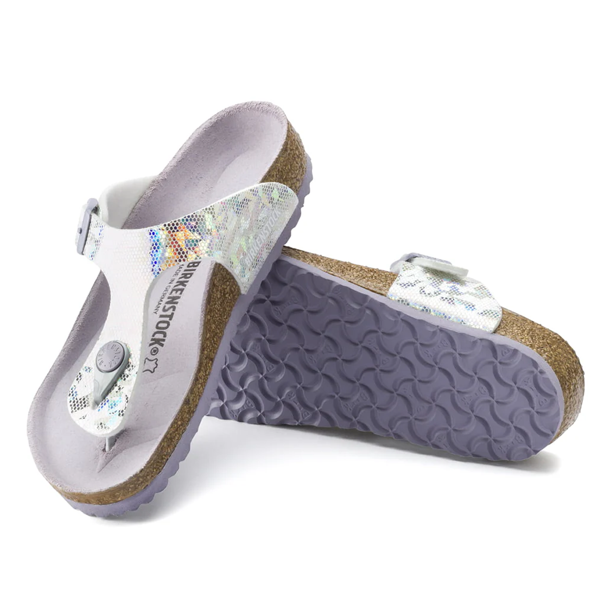 Hologram Silver / Lavender-