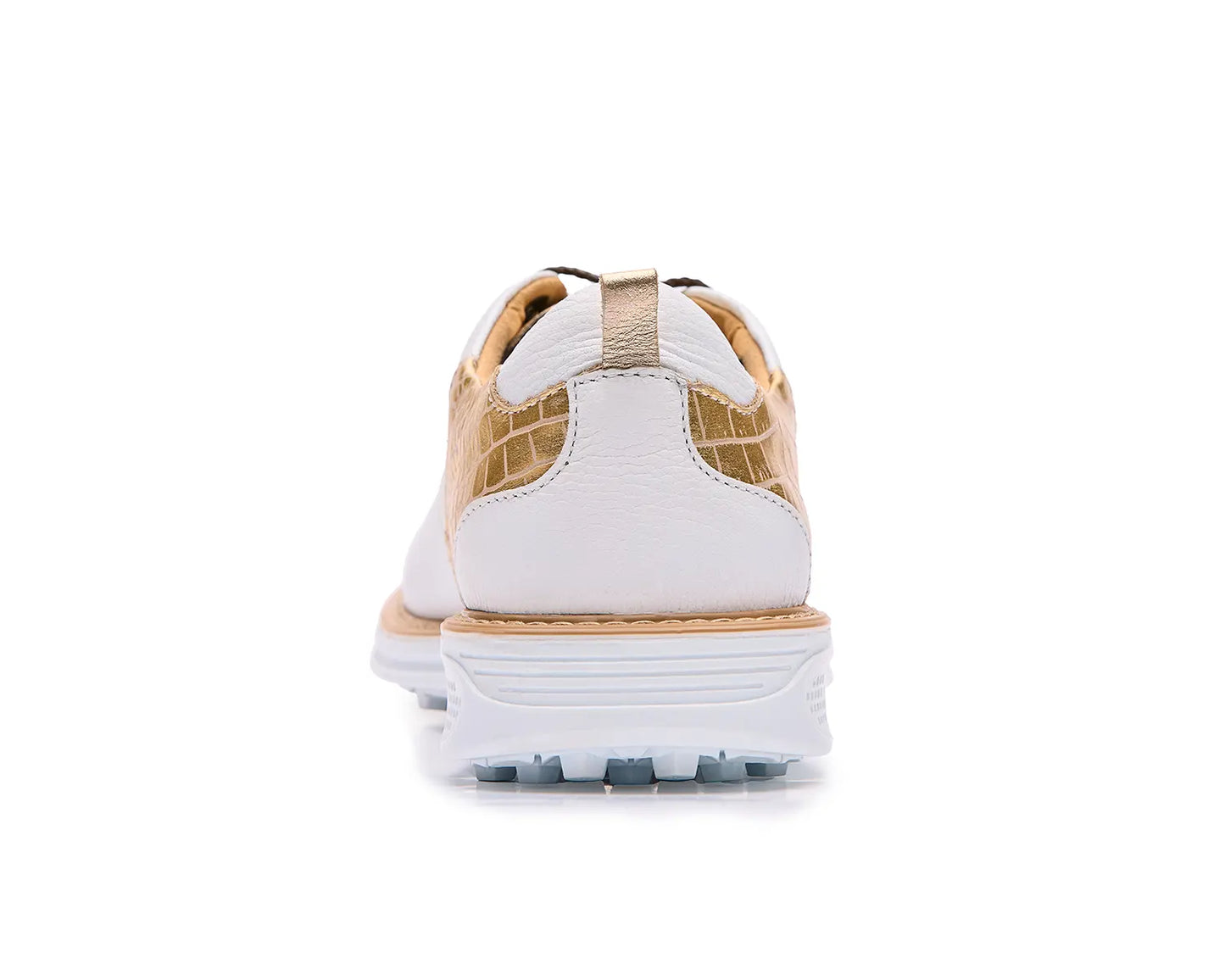 White / Gold-