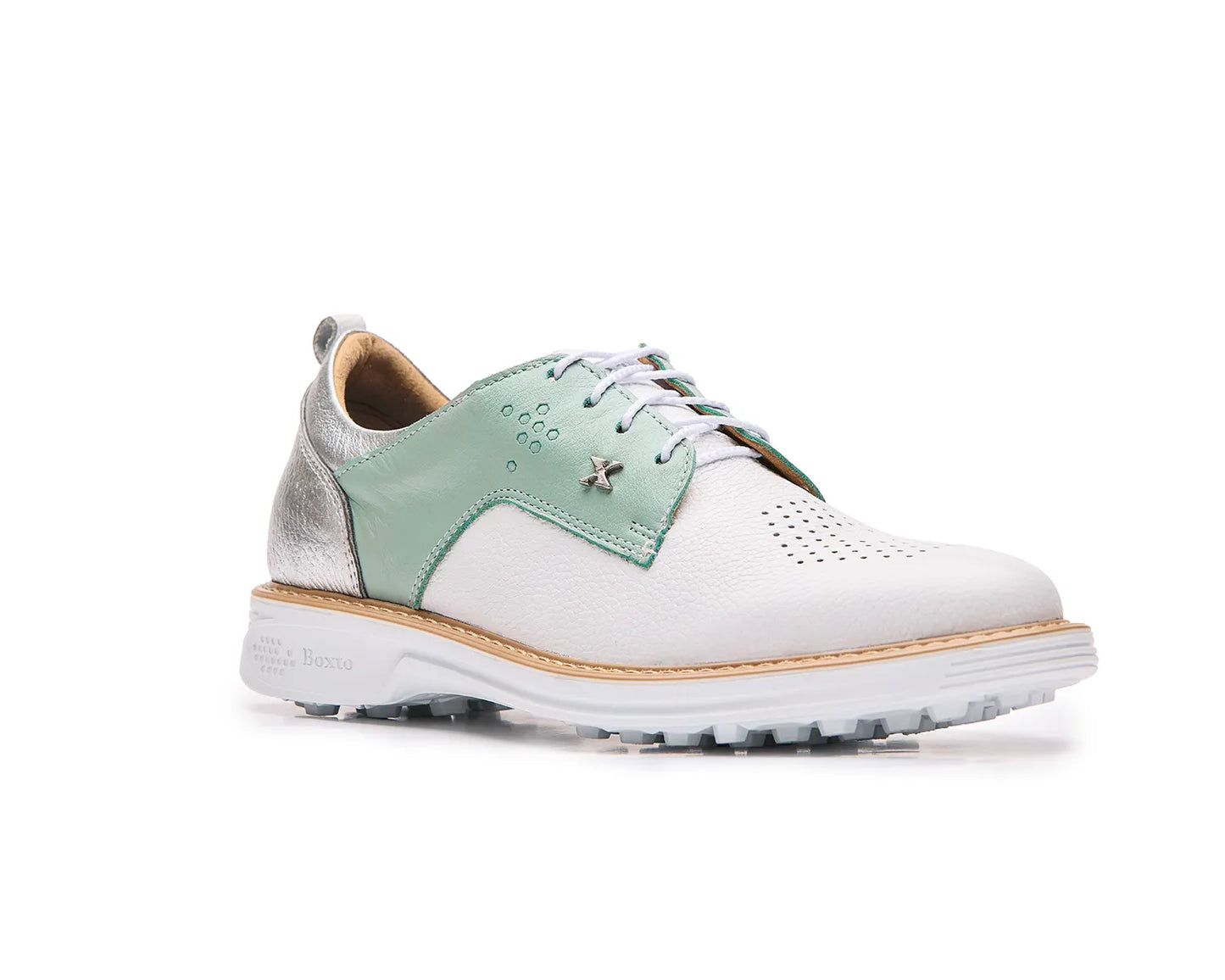 White / Mint / Silver-