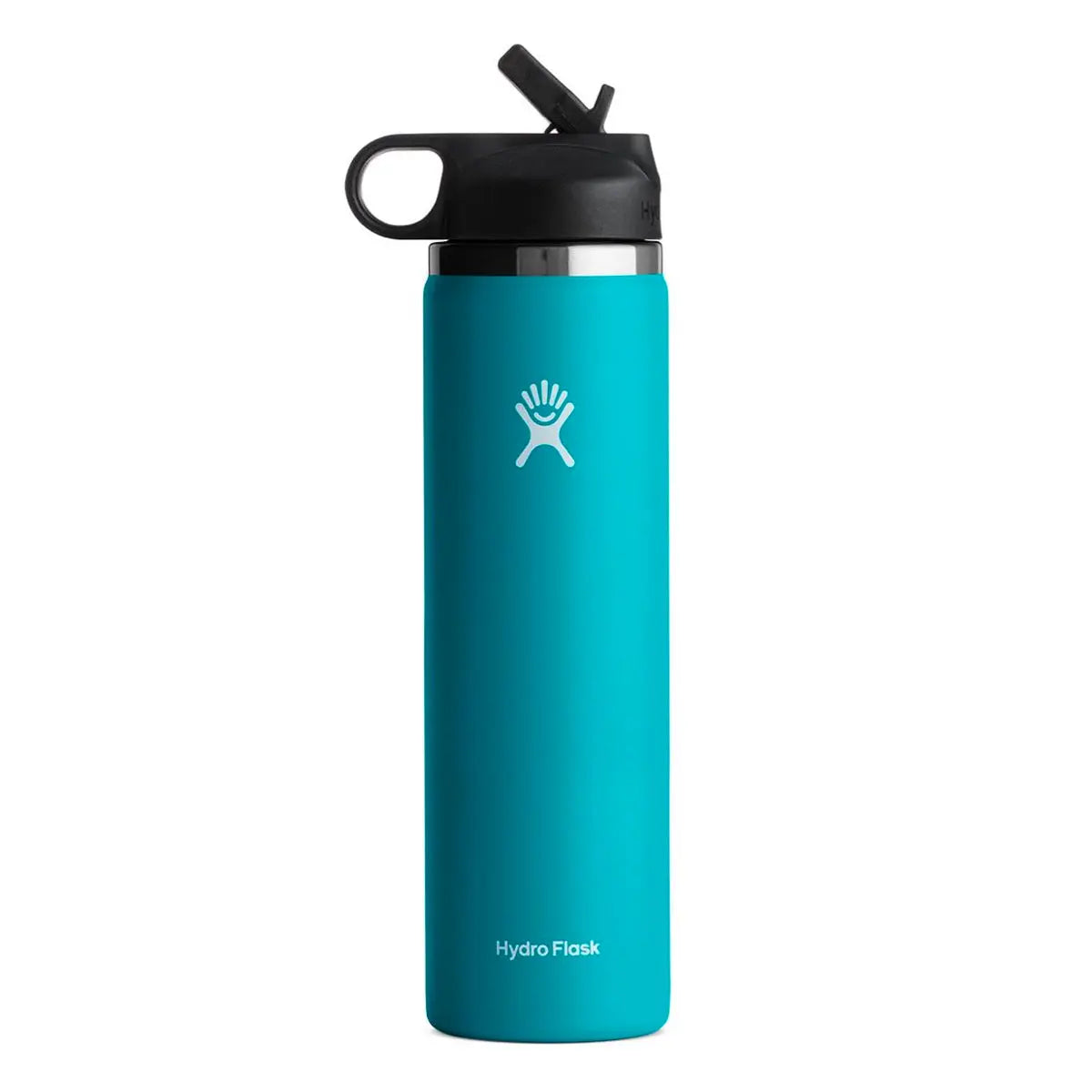 Hydro Flask Bouteille avec couvercle en paille flexible à large ouverture de 24 oz