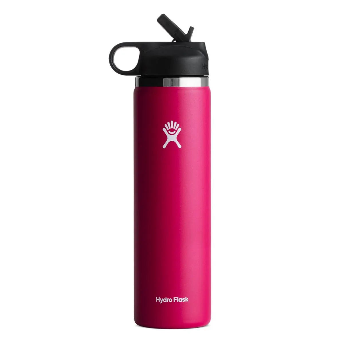 Hydro Flask Bouteille avec couvercle en paille flexible à large ouverture de 24 oz