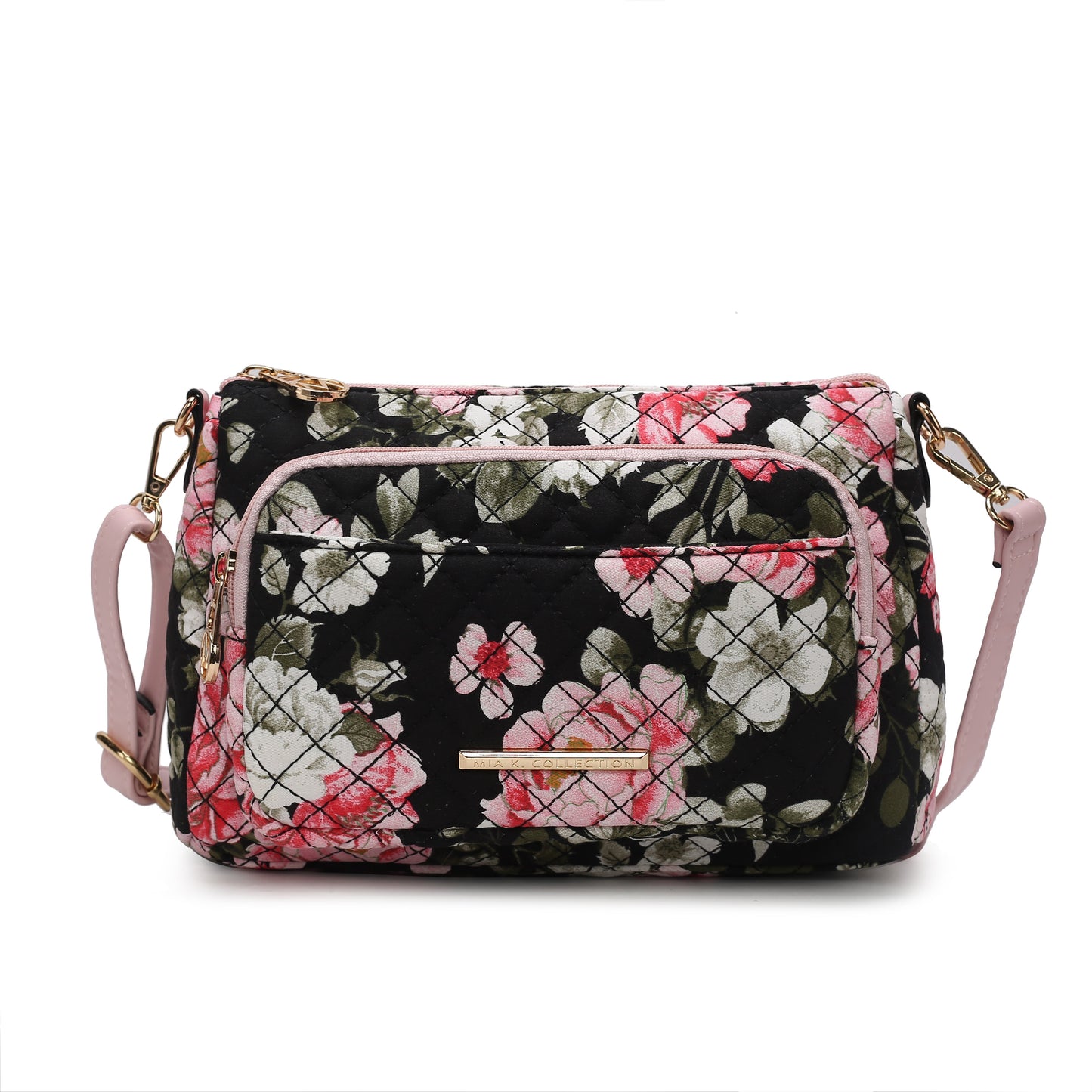 Floral Black-