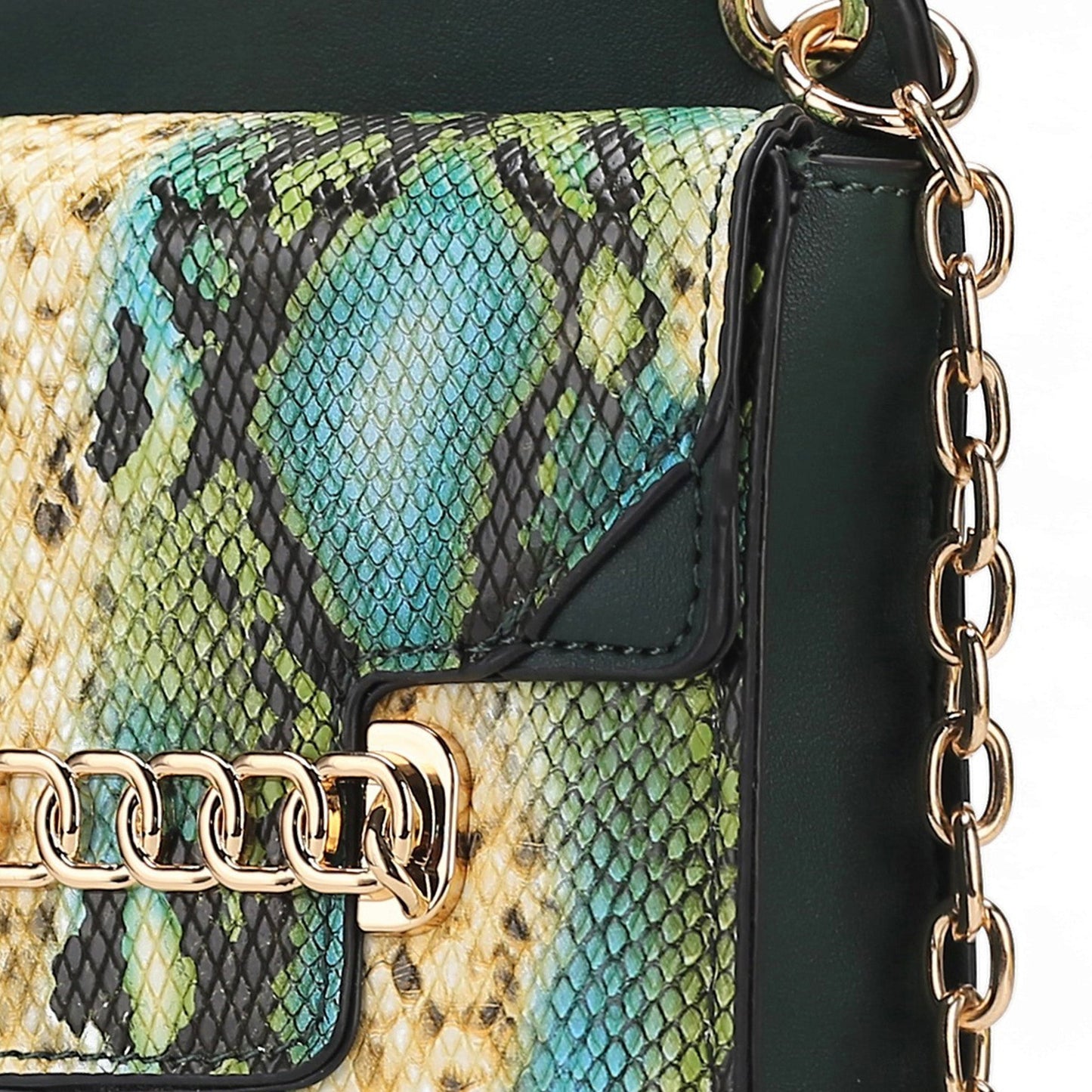 Snake Dark Green-