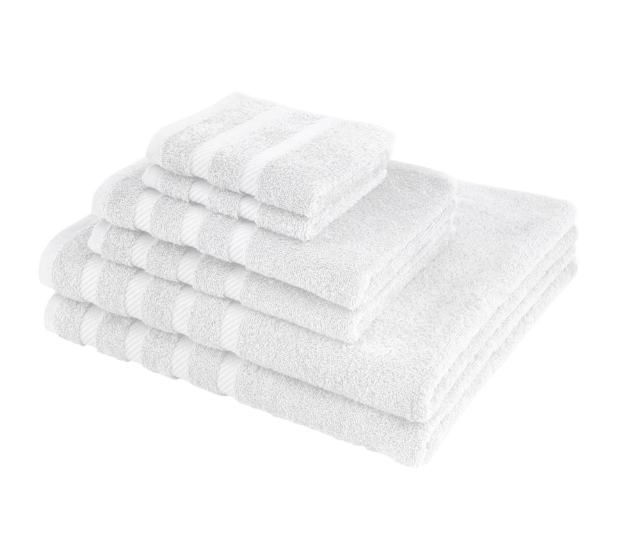 Antalya Turkish Cotton Bath, Hand, Washcloth Hotel Collection - 6 pc Towel Set