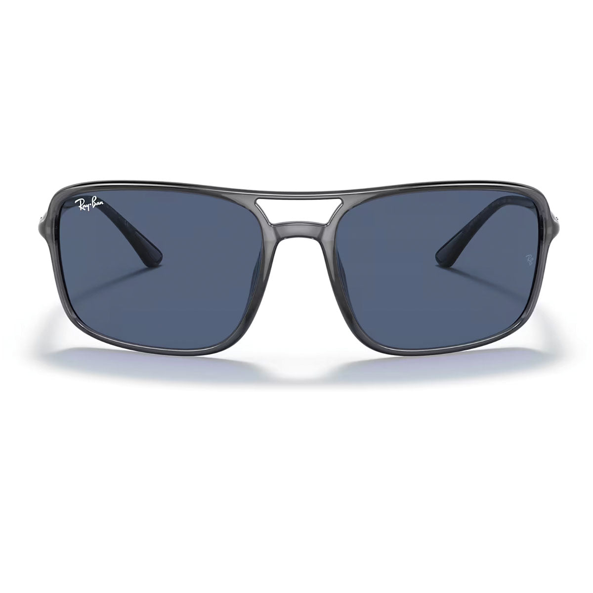 Transparent Grey / Dark Blue-