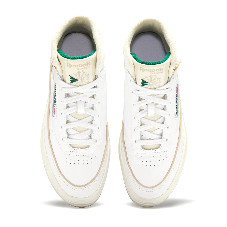 Vintage White / Chalk / Dark Green-