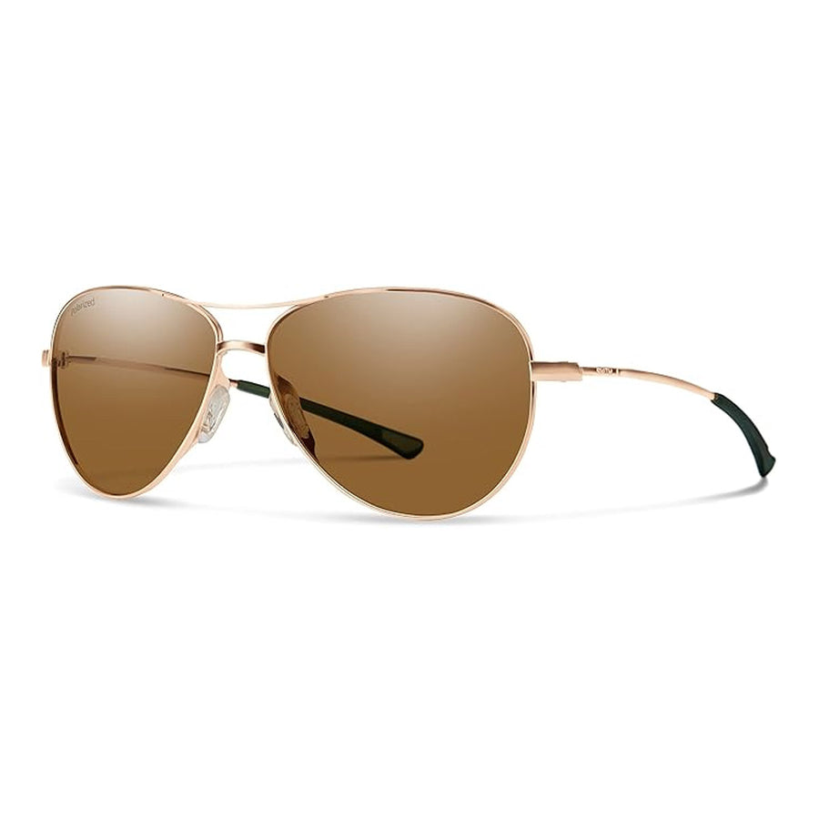 Matte Rose Gold / Polarized Brown-