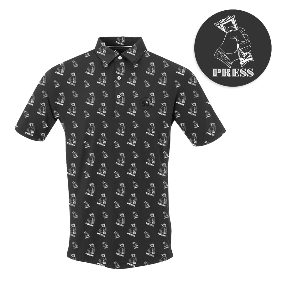 SwingJuice Men's Golf Polo - Press