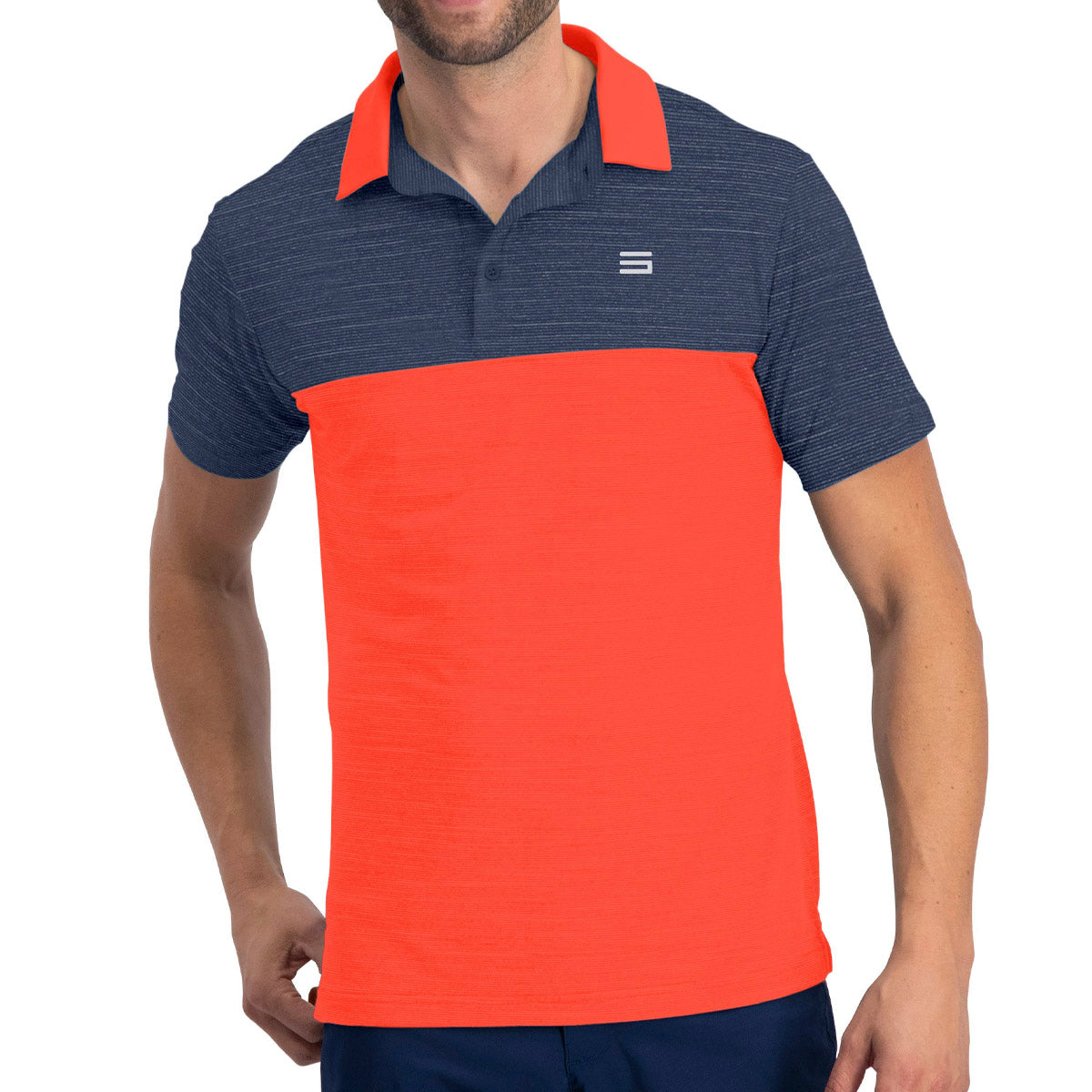 Navy Orange Crush-