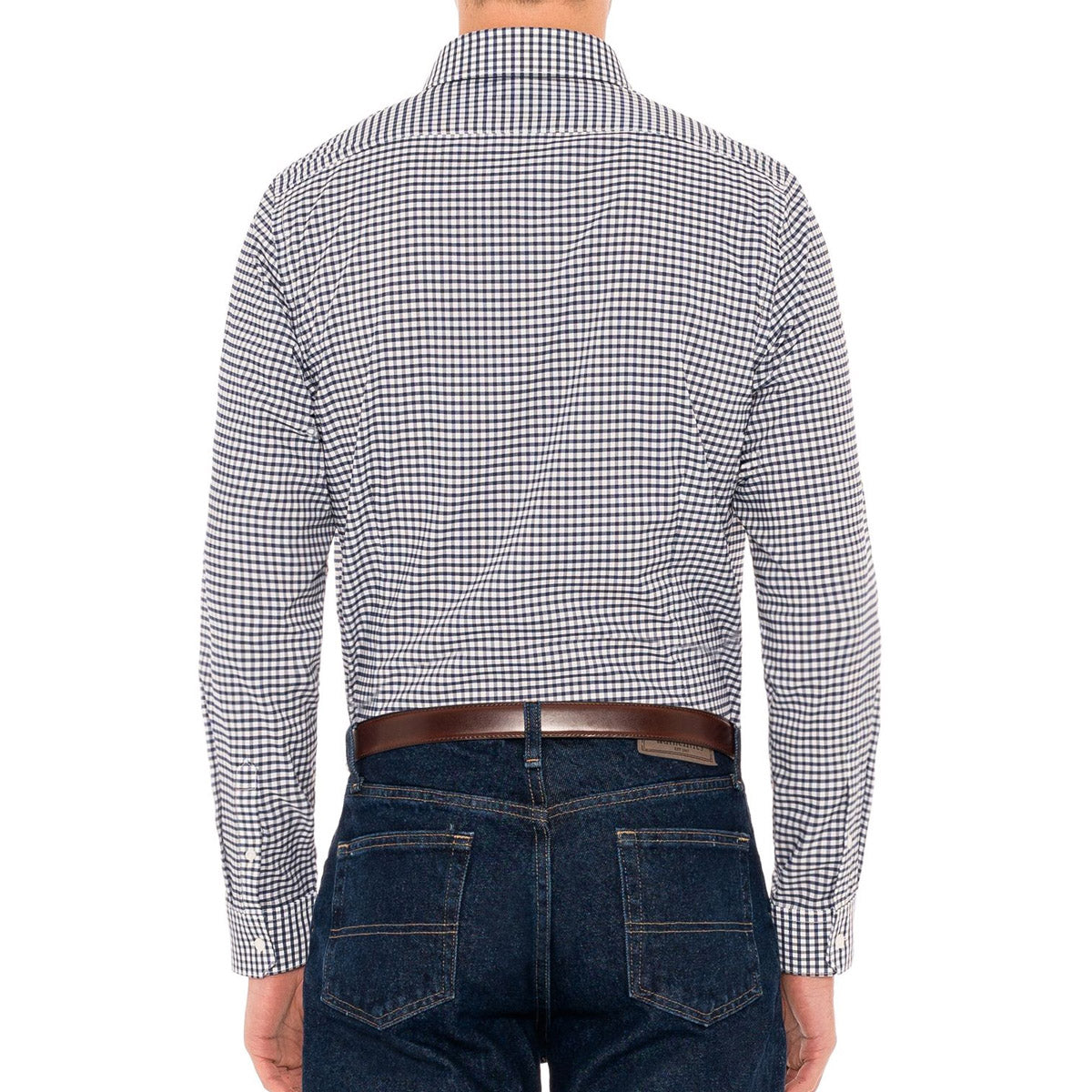 Checkered Navy-