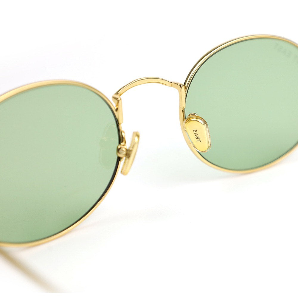 Gold / Light Green Lens-