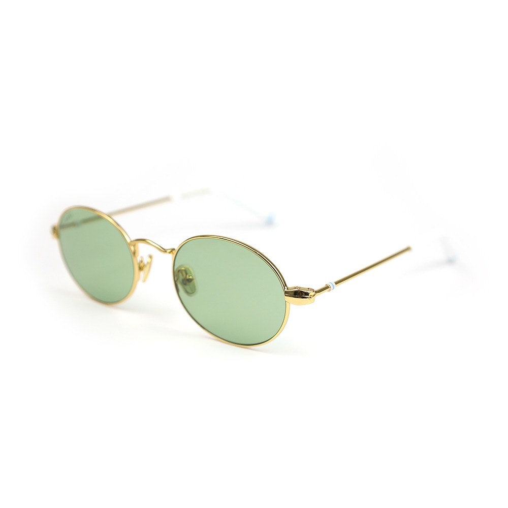 Gold / Light Green Lens-