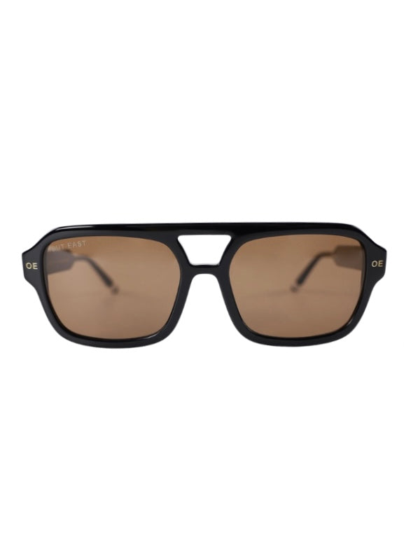 Black / Toffee Lens-