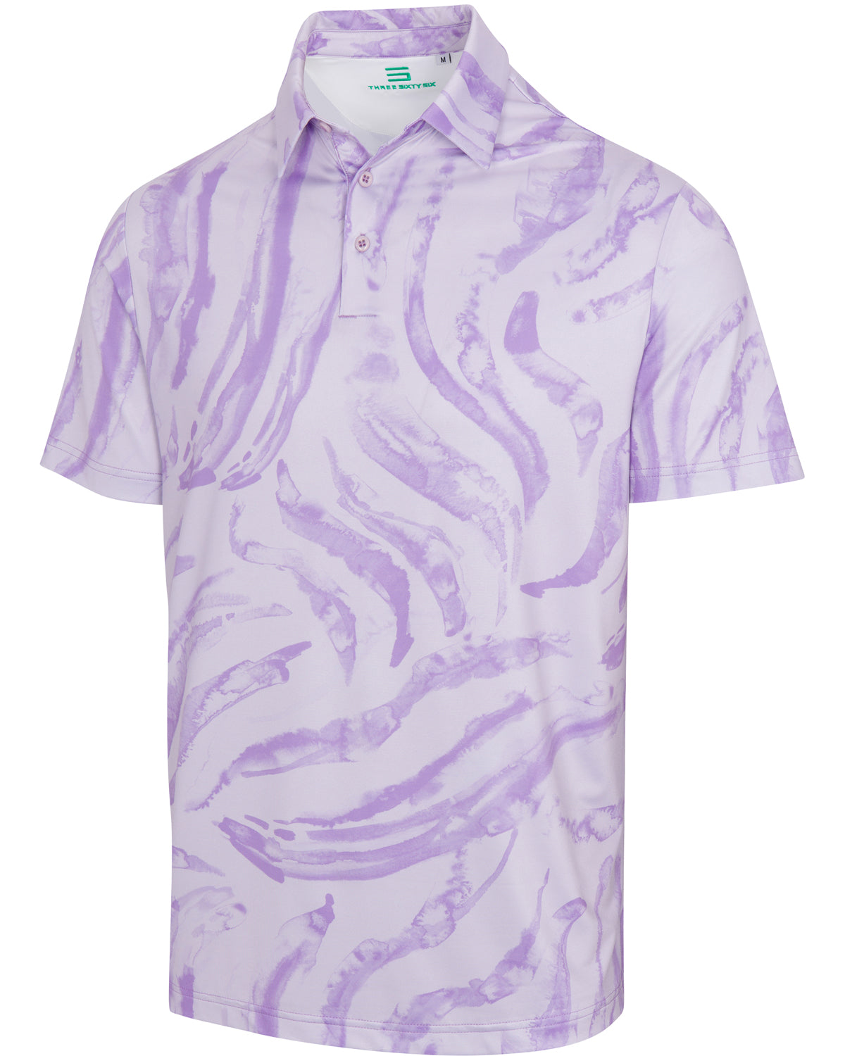 Three Sixty Six Men’s Print Golf Polos