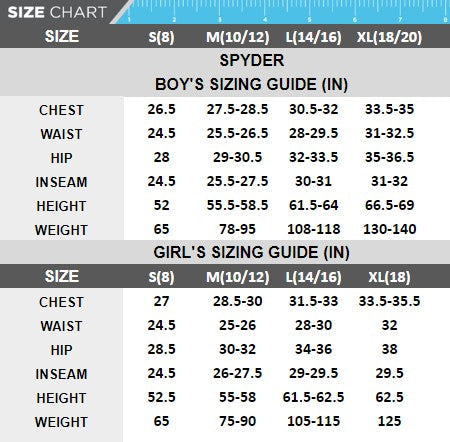 Soia & Kyo Clothing Size Chart - PRFO Sports