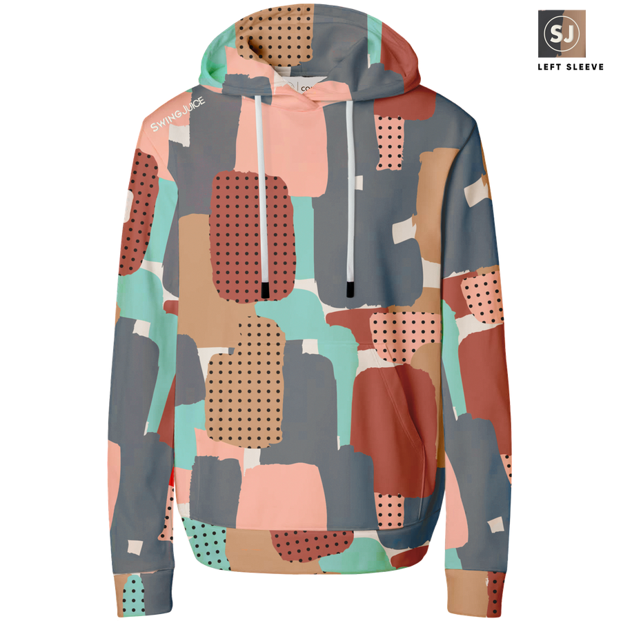 SwingJuice Golf Abstract Camo Men's Performance Hoodie