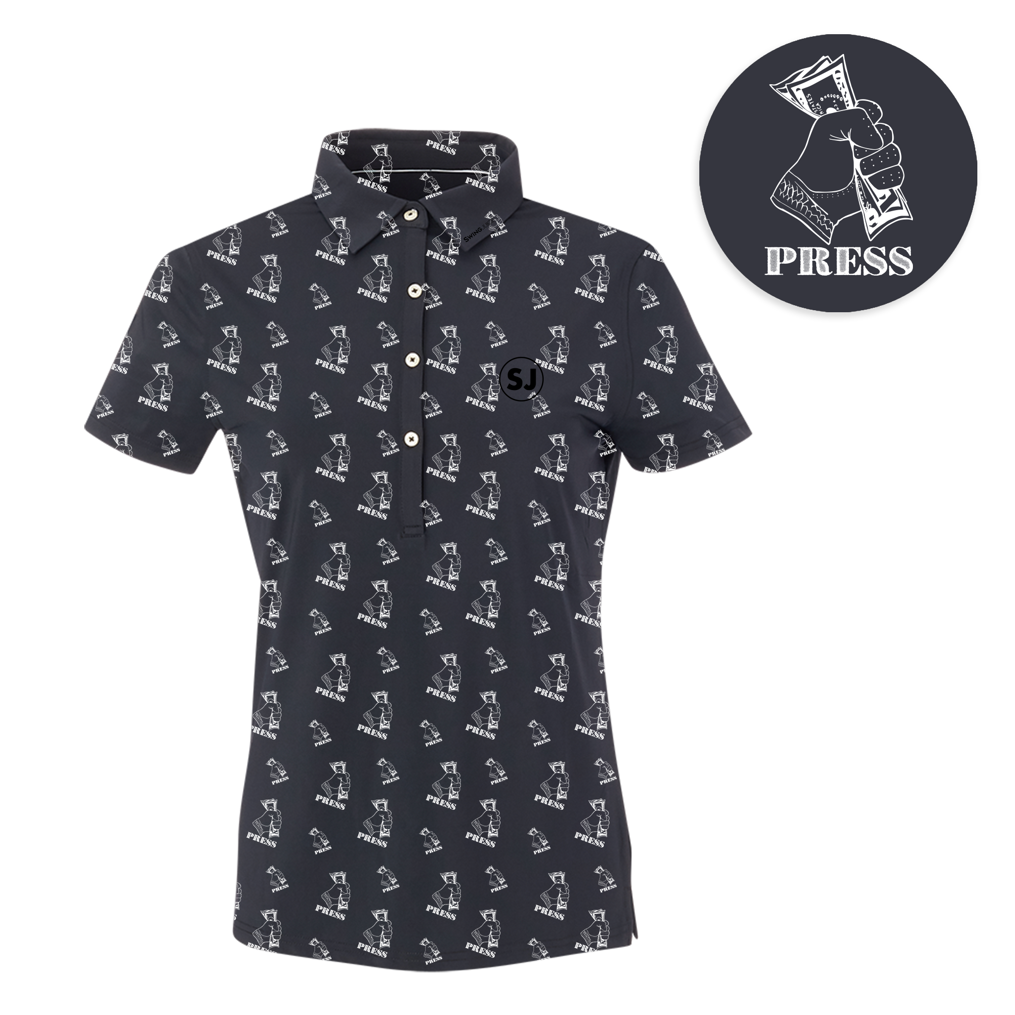 SwingJuice Golf Press Women's Polo – PROOZY