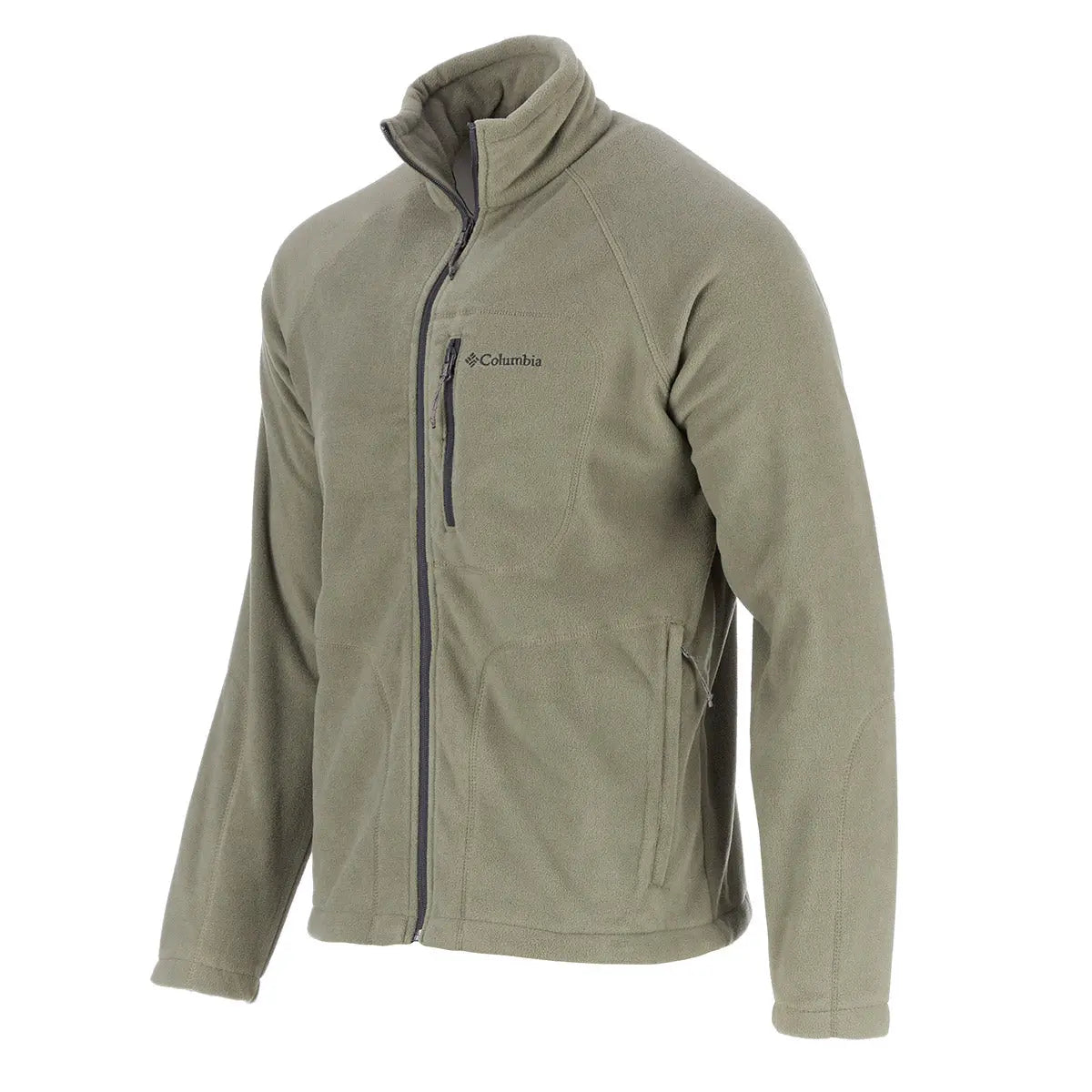 Columbia Green Fleece Full Zip Up Jacket Mens - beyond exchange