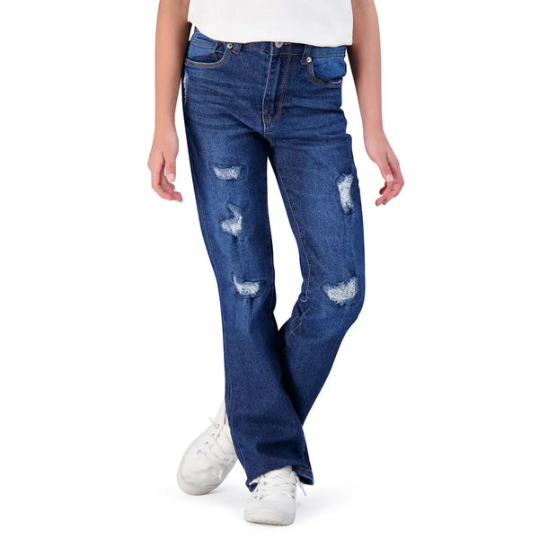 Calvin Klein Women's High Rise Straight Fit Jeans