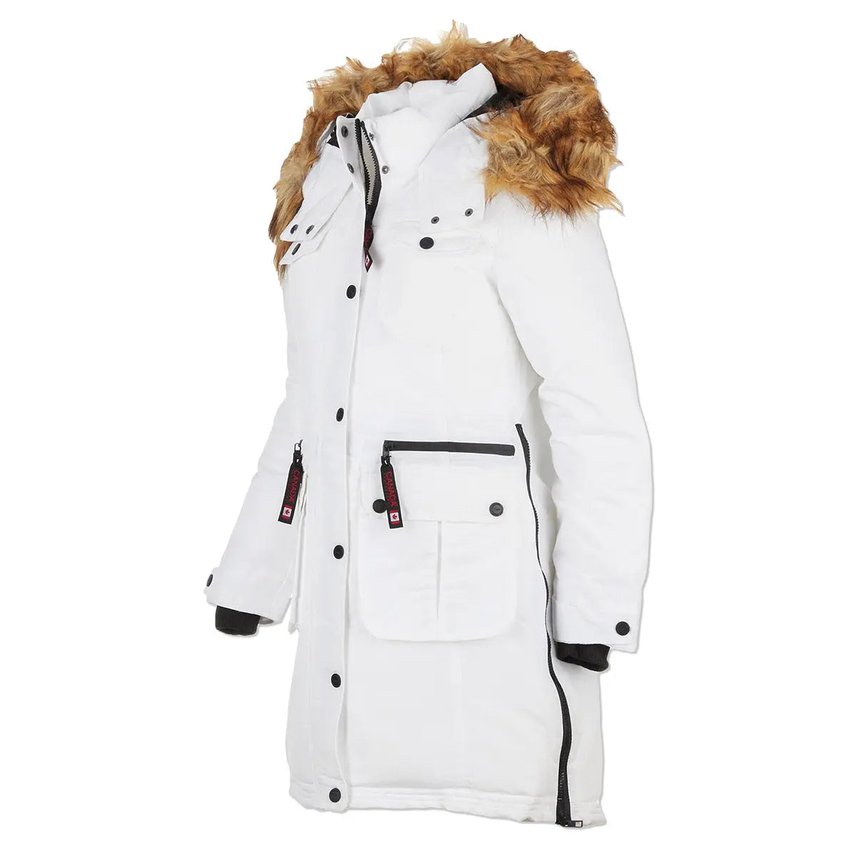 Canada Weather Gear Women's Parka with Faux Fur Trim Hooded – PROOZY