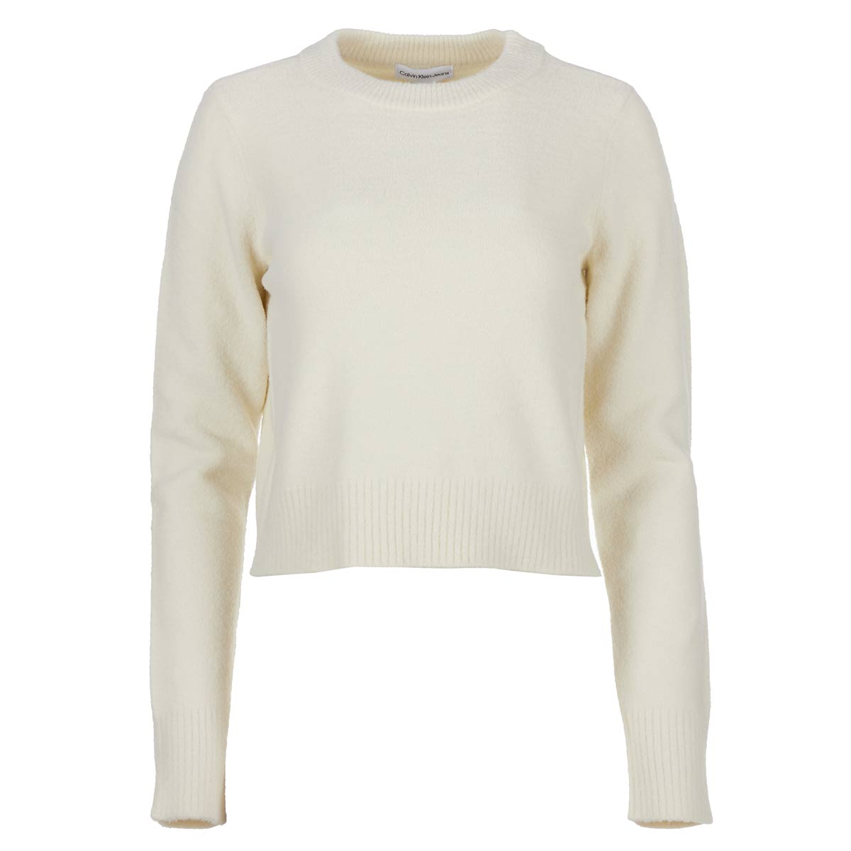 Buy Calvin Klein Jeans Motion Floral Crew Neck Cropped Sweatshirt