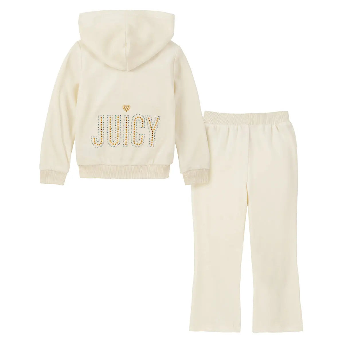  Juicy Couture baby girls 2 Pieces Hooded Jog and