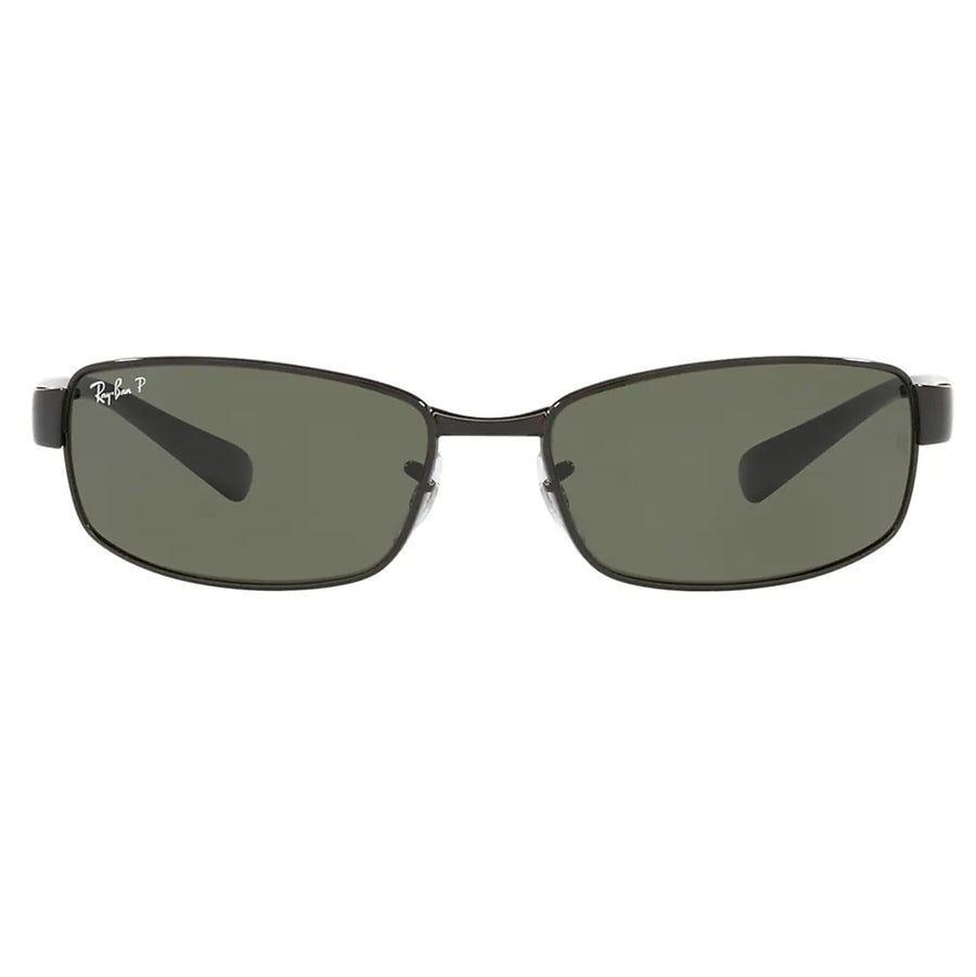 Black/Crystal Green Polarized-