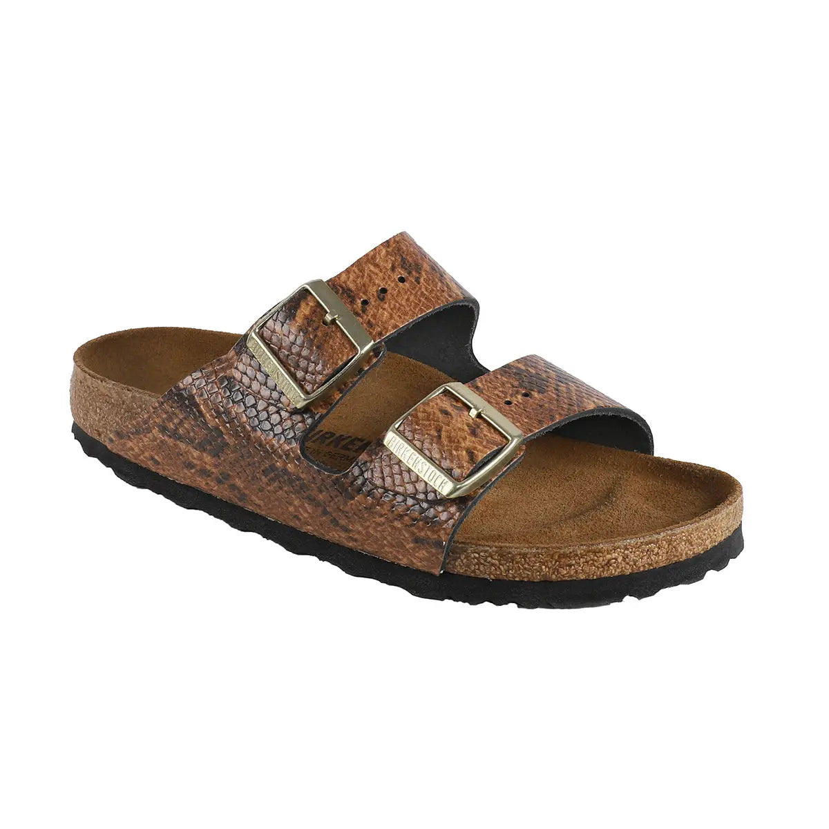 Birkenstock Arizona Natural Leather Emboss Sandals – PROOZY